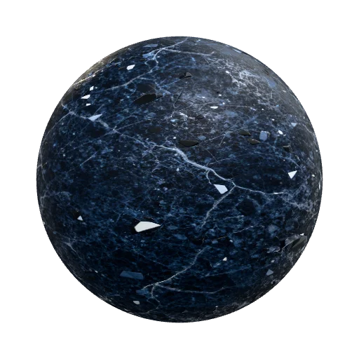 dark crystal — seamless stone PBR material preview