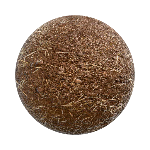 make it look like dirt but keep the texture and flaten… — ground PBR material preview