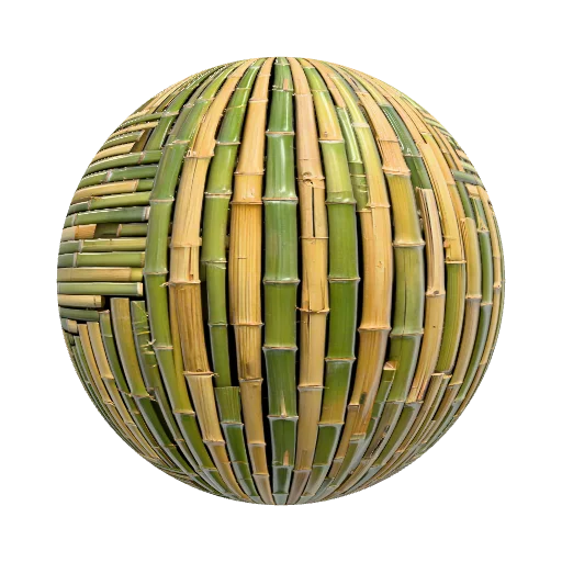 bamboo texture — seamless organic PBR material preview