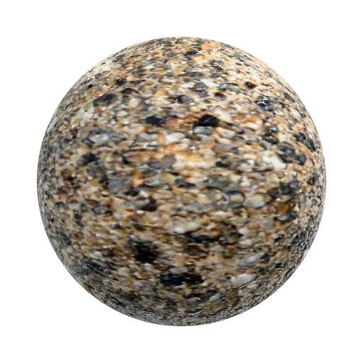 granite rock — seamless stone PBR material preview