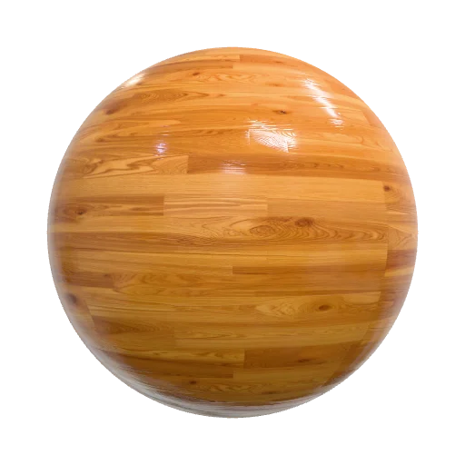 Generate a seamless PBR texture set for Polished Oak… — seamless wood PBR material preview