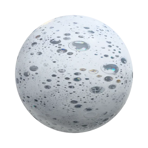 soap bubble suds — seamless organic PBR material preview