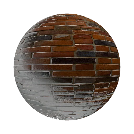 Old realistic bricks — seamless stone PBR material preview