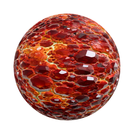 make a texture for ember magic crystal ore. looks more… — seamless other PBR material preview