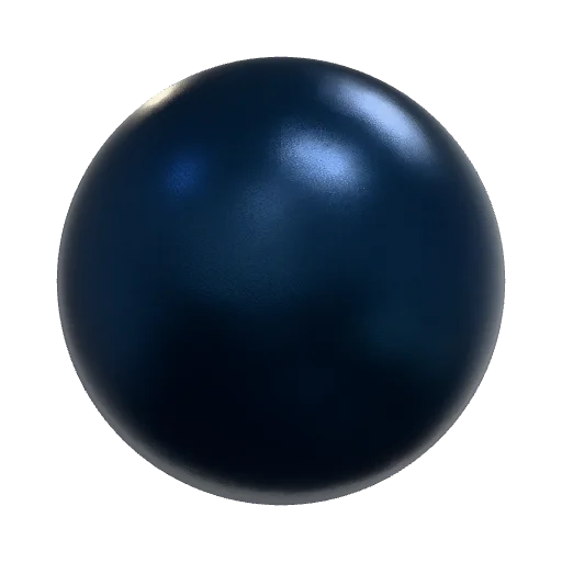 Painted aluminum / painted composite — seamless metal PBR material preview