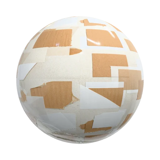 Combine the inner shape of the terrazzo texture and the… — seamless organic PBR material preview
