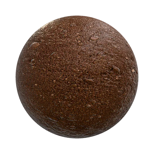 Dirt — seamless ground PBR material preview