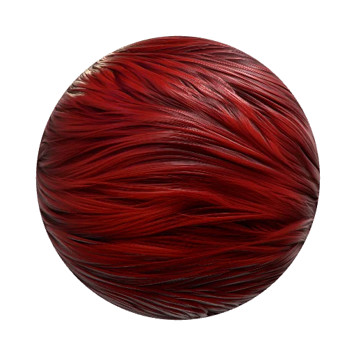 Create a stylized seamless PBR fur material for a fox… — seamless organic PBR material preview