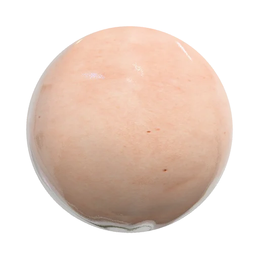 female face texture. White woman with freckles — seamless organic PBR material preview