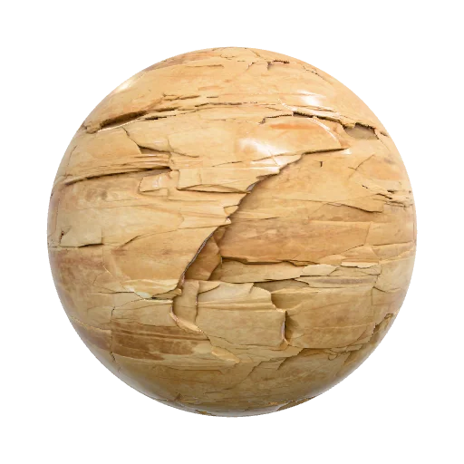 Low Rock 1-4mcge — stone PBR material preview