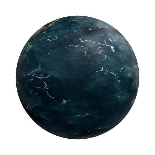 ART STYLE (critical): a stylized fantasy-RTS game… — seamless organic PBR material preview