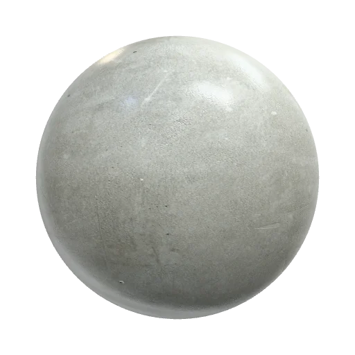 realistic hardened concrete — seamless stone PBR material preview
