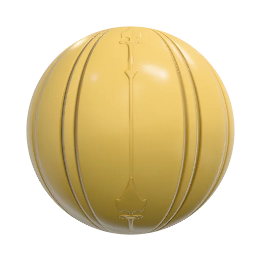 darkish yellow smooth walls with thin but long squares… — stone PBR material preview