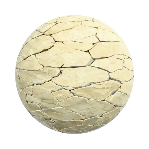 ART STYLE (critical): a stylized fantasy-RTS game… — seamless ground PBR material preview