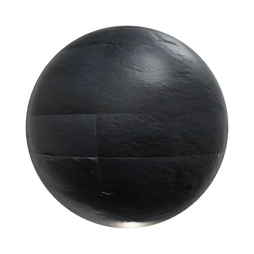 realistic luxury dark basalt stone floor texture, black volcanic stone surface, — seamless stone PBR material preview