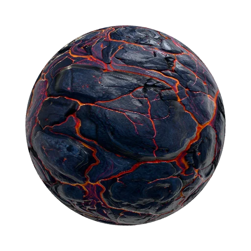 lava — seamless other PBR material preview