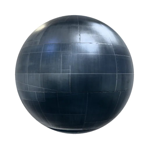 a real model of the airplane — seamless other PBR material preview