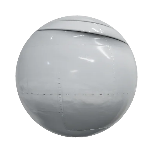 обшивка самолёта белого цвета — seamless fabric PBR material preview
