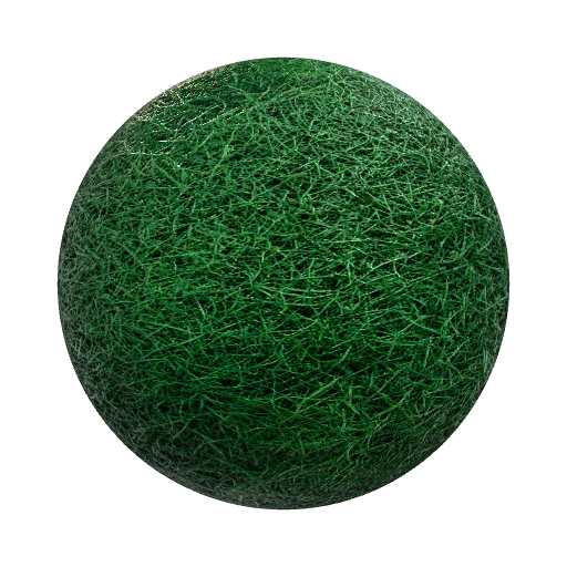 трава — seamless organic PBR material preview
