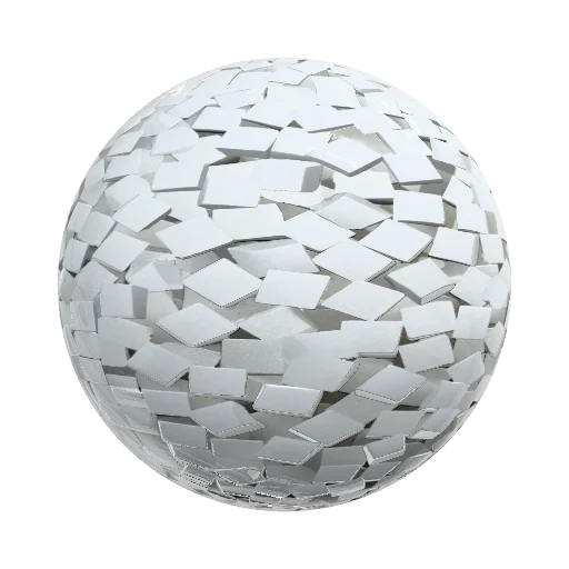 Realistic sugar cube texture, white crystalline… — seamless fabric PBR material preview