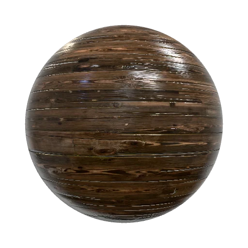Деревянный мост в подземелье — seamless wood PBR material preview