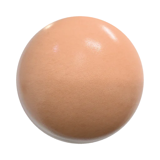 synthetic rubber humanoid skin — fabric PBR material preview