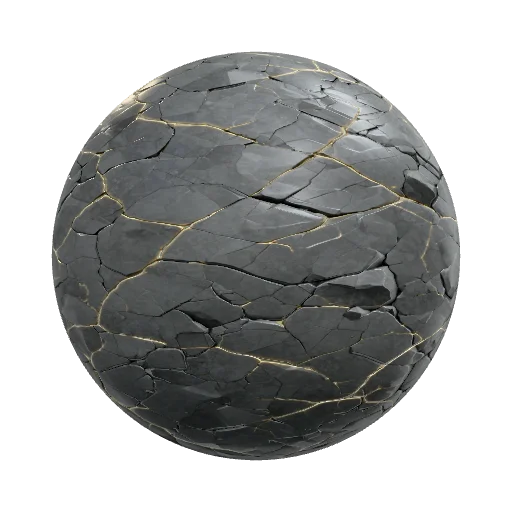 ART STYLE (critical): a stylized fantasy-RTS game… — seamless ground PBR material preview