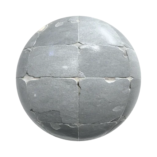 Seamless dry old underground stone hall floor… — stone PBR material preview