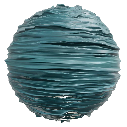 Stylized painterly fantasy water surface, hand-painted RTS game texture,
calm gentle ripples, soft rolling undulating wa — seamless organic PBR material preview