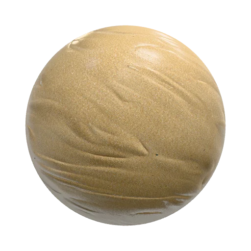 Seamless PBR texture of wet volcanic beach sand… — seamless ground PBR material preview