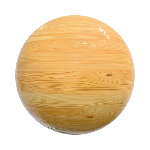 pine wood, smooth — seamless wood PBR material preview