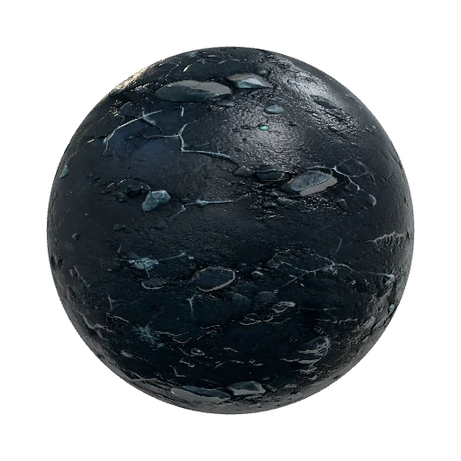 ART STYLE (critical): a stylized fantasy-RTS game… — seamless organic PBR material preview