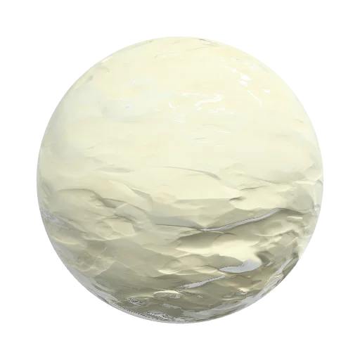 ART STYLE (critical): a stylized fantasy-RTS game… — seamless organic PBR material preview