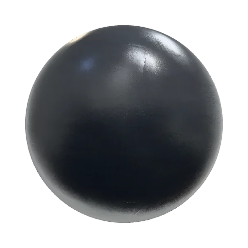 Ok I want a light black painted metal with minimal wear… — seamless metal PBR material preview