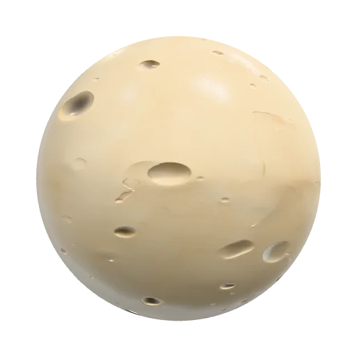 chese — seamless stone PBR material preview