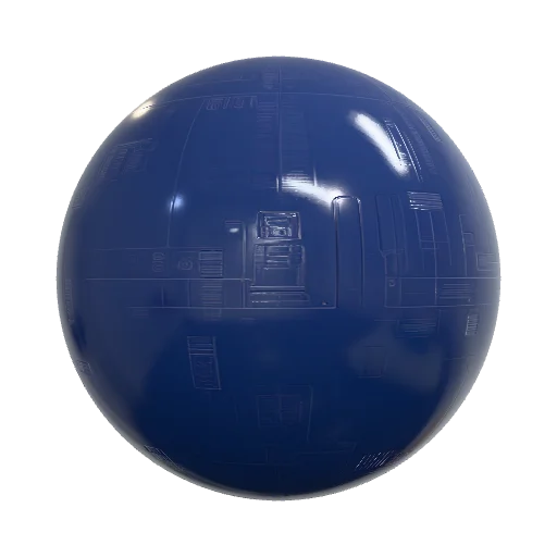 Ancient Alien Metal, flat Dark blueish purple slightly… — seamless metal PBR material preview