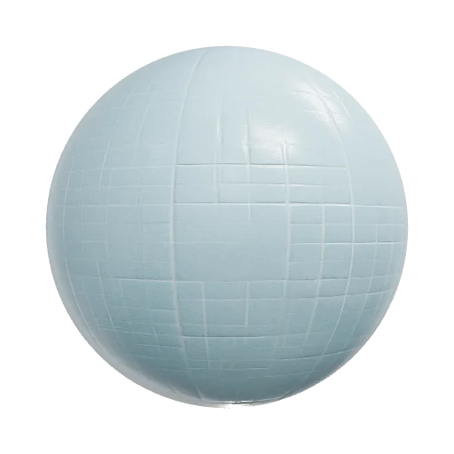 a light blue wallpaper with a small embossed paper grid of 5mm width. the grid i — seamless fabric PBR material preview
