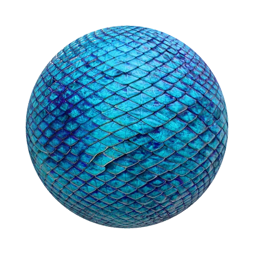 Create a seamless fantasy dragon skin PBR material… — seamless organic PBR material preview