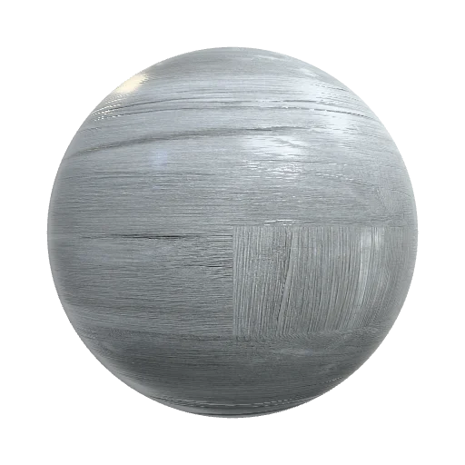 WOOD wire-brushed gray finish — seamless wood PBR material preview