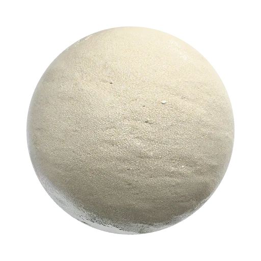Fine coastal sea sand, light beige with subtle warm… — seamless ground PBR material preview