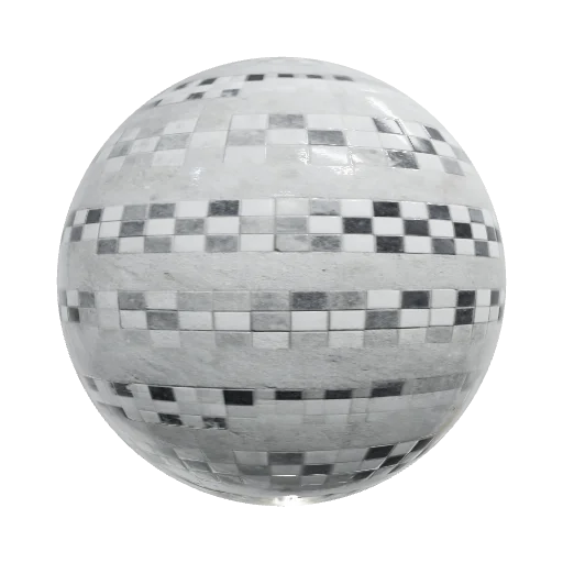 slightly worn gray concrete, which is divided just… — seamless stone PBR material preview