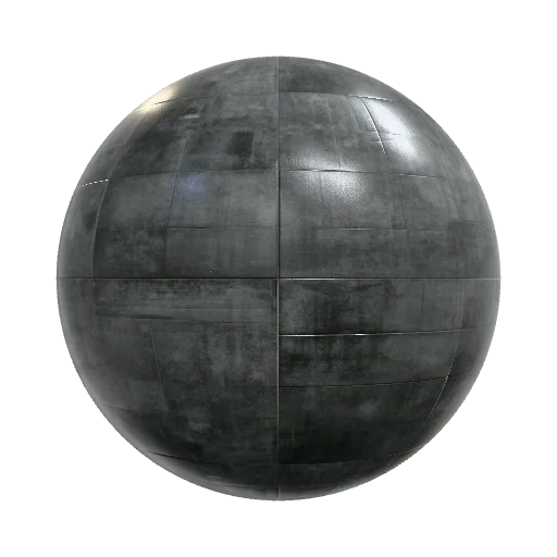 Create a seamless, perfectly tileable dark aged… — stone PBR material preview