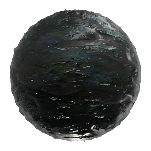 Create a square, seamless, top-down, hand-painted fantasy terrain texture for a dark gothic medieval strategy game. This — seamless ground PBR material preview