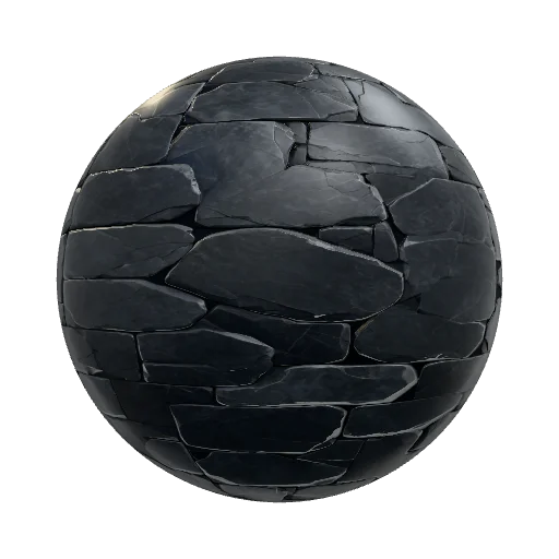 ART STYLE (critical): a stylized fantasy-RTS game… — seamless organic PBR material preview