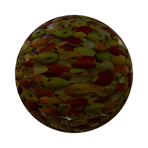 apple texture — seamless organic PBR material preview