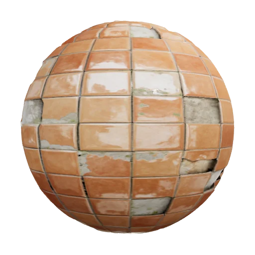 Material: square tile, realistic
scale: 1024x1024, tile size square, tile
Details and pattern: square tiles, seams, scra — seamless tile PBR material preview