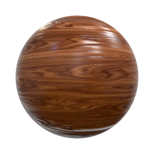 american walnut veneer — seamless wood PBR material preview