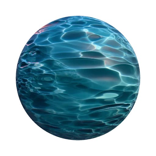 Seamless texture stylized calm water — seamless other PBR material preview