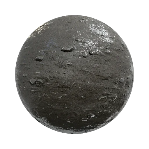 ART STYLE (critical): a stylized fantasy-RTS game… — seamless ground PBR material preview
