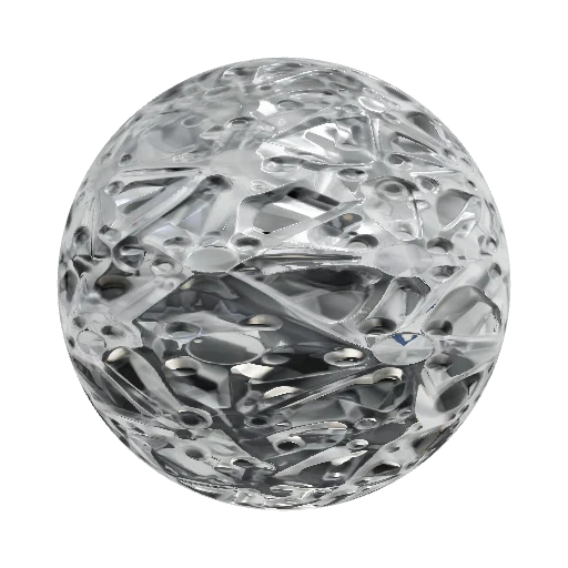 Hyperrealistic seamless shiny silver aluminium… — seamless metal PBR material preview